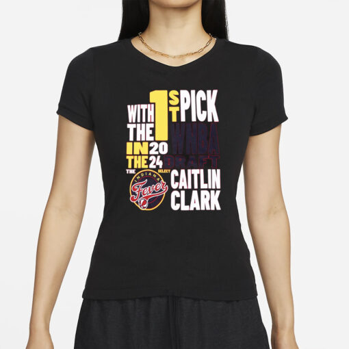 Caitlin Clark Fever Draft Night T-Shirt