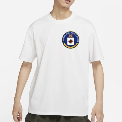 Central Intelligence Agency United States Of America Shiba T-Shirt