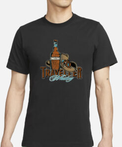 Chris Stapleton Traveller Whiskey Hat & Bottle T-Shirts