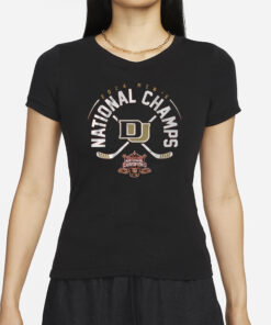 DENVER HOCKEY 2024 NATIONAL CHAMPS T-SHIRT