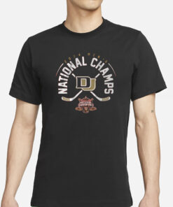 DENVER HOCKEY 2024 NATIONAL CHAMPS T-SHIRTS