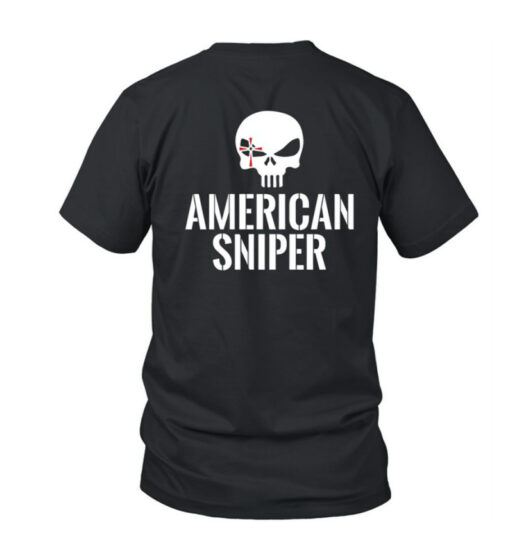 Dean Cain Wearing American Sniper T-Shirtss