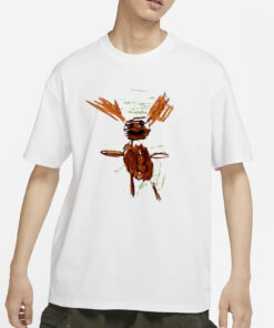 Deer Bango Illustration T-Shirts