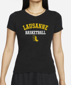 Derrick Rose Wearing Lausanne Basketball T-Shirt