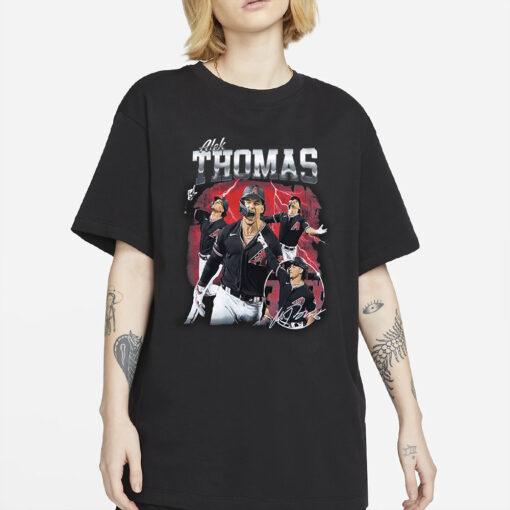 Diamondbacks Alek Thomas’ NLCS Game 4 Home Run Trot T-Shirt 2024 Giveaway