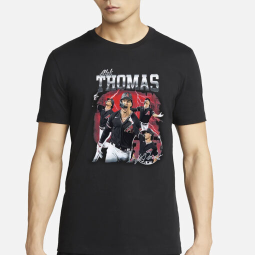 Diamondbacks Alek Thomas’ NLCS Game 4 Home Run Trot T-Shirt 2024 Giveaways