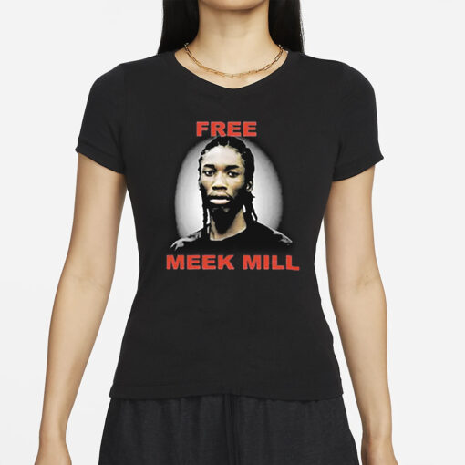 Drake Wearing Free Meek Mill T-Shirt