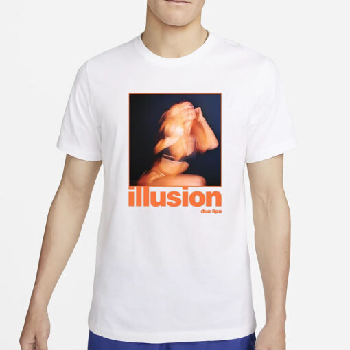 Dua Lipa Illusion White T-Shirt