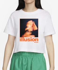 Dua Lipa Illusion White T-Shirts