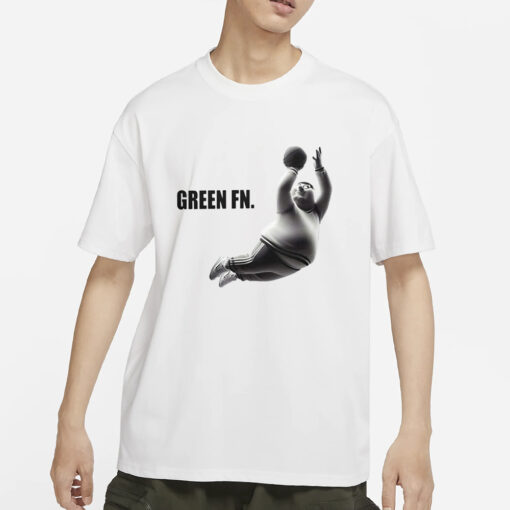 Green Fn Peter Griffin Basketball T-Shirt