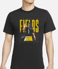 Justin Fields Pittsburgh Steelers T-Shirt