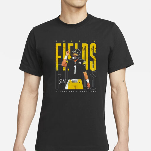 Justin Fields Pittsburgh Steelers T-Shirt