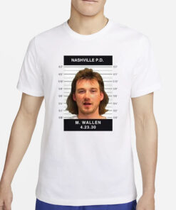 Morgan Wallen Mugshot T-Shirts