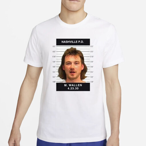 Morgan Wallen Mugshot T-Shirts