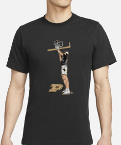 PURDUE BASKETBALL ZACH EDEY NO LADDER NEEDED T-SHIRT