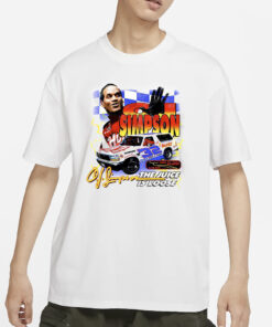 Race Car Driver Oj Simpson The Juice Is Loose T-Shirt