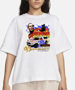 Race Car Driver Oj Simpson The Juice Is Loose T-Shirts