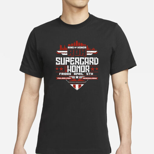 Roh Supercard Of Honor 2024 Event T-Shirt