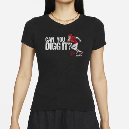 STEFON DIGGS CAN YOU DIGG IT HOUSTON T-SHIRTS