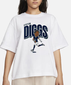 STEFON DIGGS HOUSTON CARICATURE T-SHIRTS