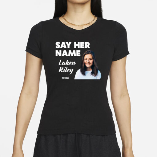 Sebastian Gorka Say Her Name Laken Riley T-Shirt