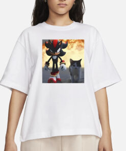 Shadow The Hedgehog And Cat T-Shirts