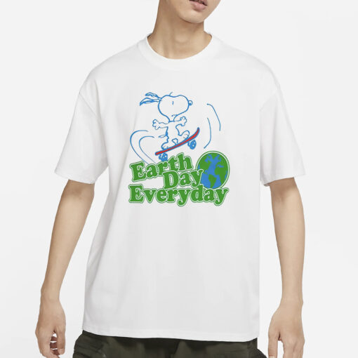 Snoopy Earth Day Everyday T-Shirts