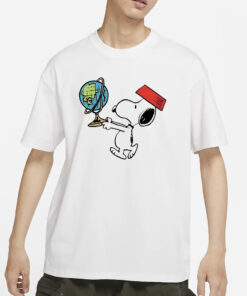 Snoopy Take Care Of The Planet Earth Day T-Shirts