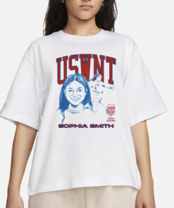 Sophia Smith Player Portland Thorns FC Football Playa Society USWNT T-Shirt