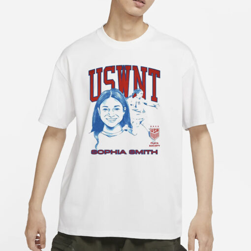 Sophia Smith Player Portland Thorns FC Football Playa Society USWNT T-Shirts