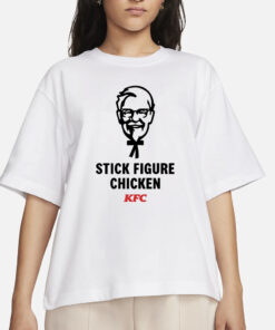 Stick Figure Chicken T-Shirt