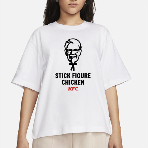 Stick Figure Chicken T-Shirt