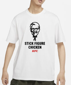 Stick Figure Chicken T-Shirts