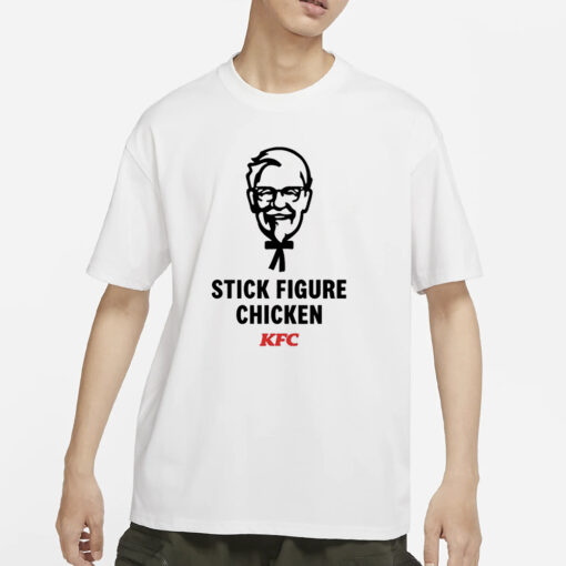 Stick Figure Chicken T-Shirts