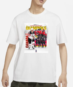 Team Canada Takes Back The Gold Champions IIHF Women’s World Championship 2024 T-Shirts