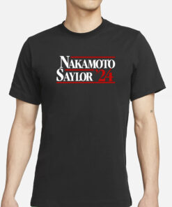 The Bitcoin Therapist Nakamoto Saylor' 24 T-Shirt