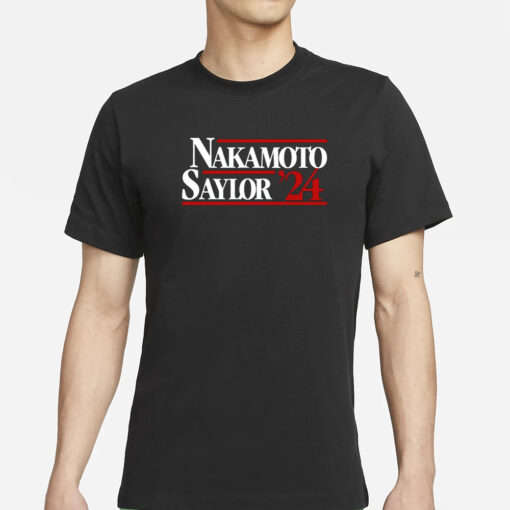 The Bitcoin Therapist Nakamoto Saylor' 24 T-Shirt