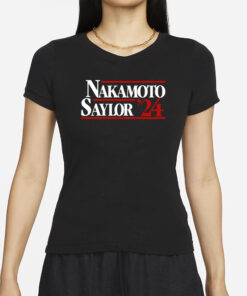 The Bitcoin Therapist Nakamoto Saylor' 24 T-Shirts