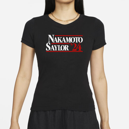 The Bitcoin Therapist Nakamoto Saylor' 24 T-Shirts