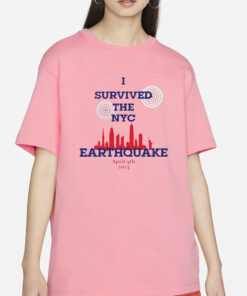 The New Jersey I Survived The NYC Earthquake April 5Th 2024 Shirt New Jersey I Survived The NYC Earthquake April 5Th 2024 T-Shirts