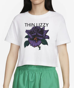 Thin Lizzy Black Rose Flourish T-Shirt