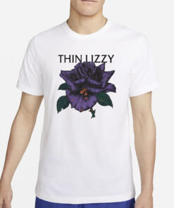 Thin Lizzy Black Rose Flourish T-Shirts