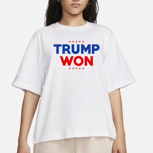 Travis Kelce Trump Won T-Shirt