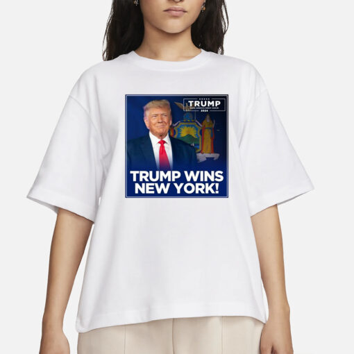 Trump Wins New York Trump Make America Great Again 2024 T-Shirts