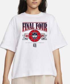 UCONN MEN'S BASKETBALL 2024 FINAL FOUR T-SHIRT