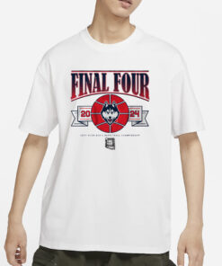 UCONN MEN'S BASKETBALL 2024 FINAL FOUR T-SHIRTS