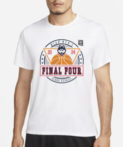 Uconn Huskies 2024 Ncaa Men’s Basketball Tournament March Madness Final Four Elevated Greatness T-Shirt3