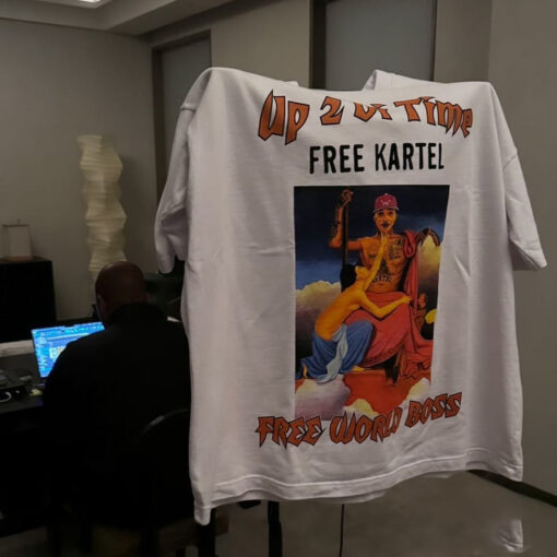 Up 2 Di Time Free Kartel Free World Boss Drake T-Shirt