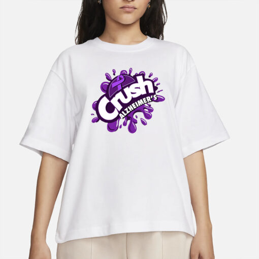 Women’s Crush Alzheimer’s Printed T-Shirt