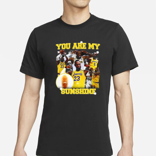 You Are My Sunshine Lebron James T-Shirt